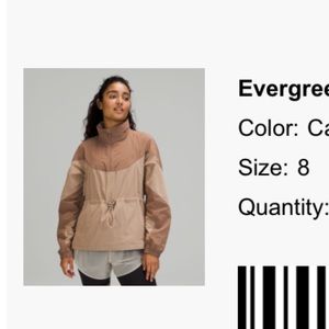 Lululemon Evergreen Anorak Jacket